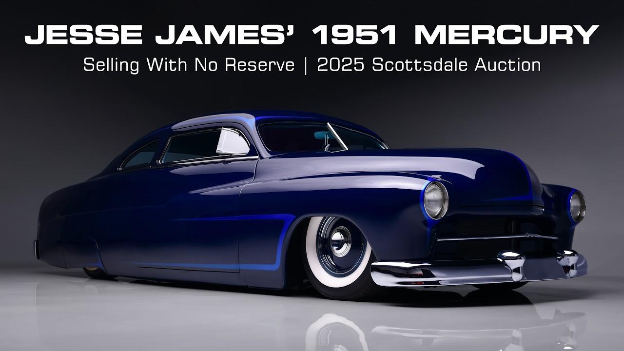 FIRST LOOK - Jesse James' 1951 Mercury - BARRETT-JACKSON 2025 SCOTTSDALE AUCTION