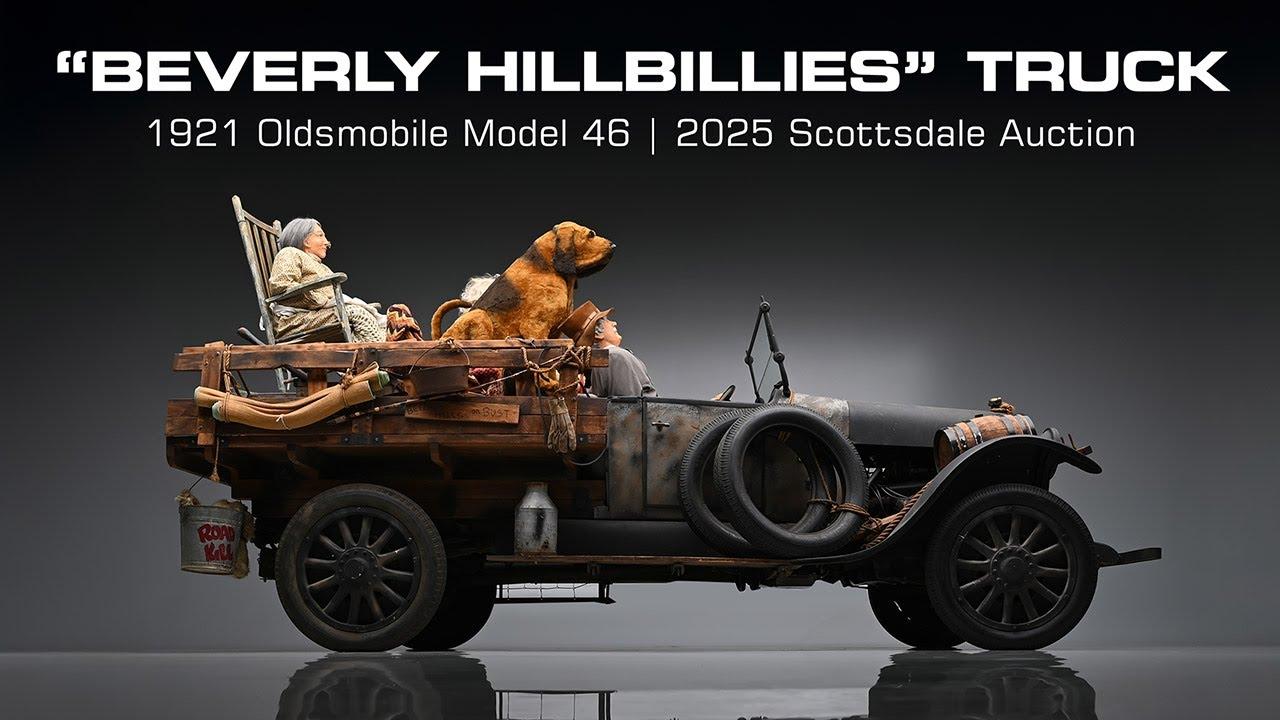 FIRST LOOK - 1921 Oldsmobile Model 46 "Beverly Hillbillies" - BARRETT-JACKSON SCOTTSDALE AUCTION