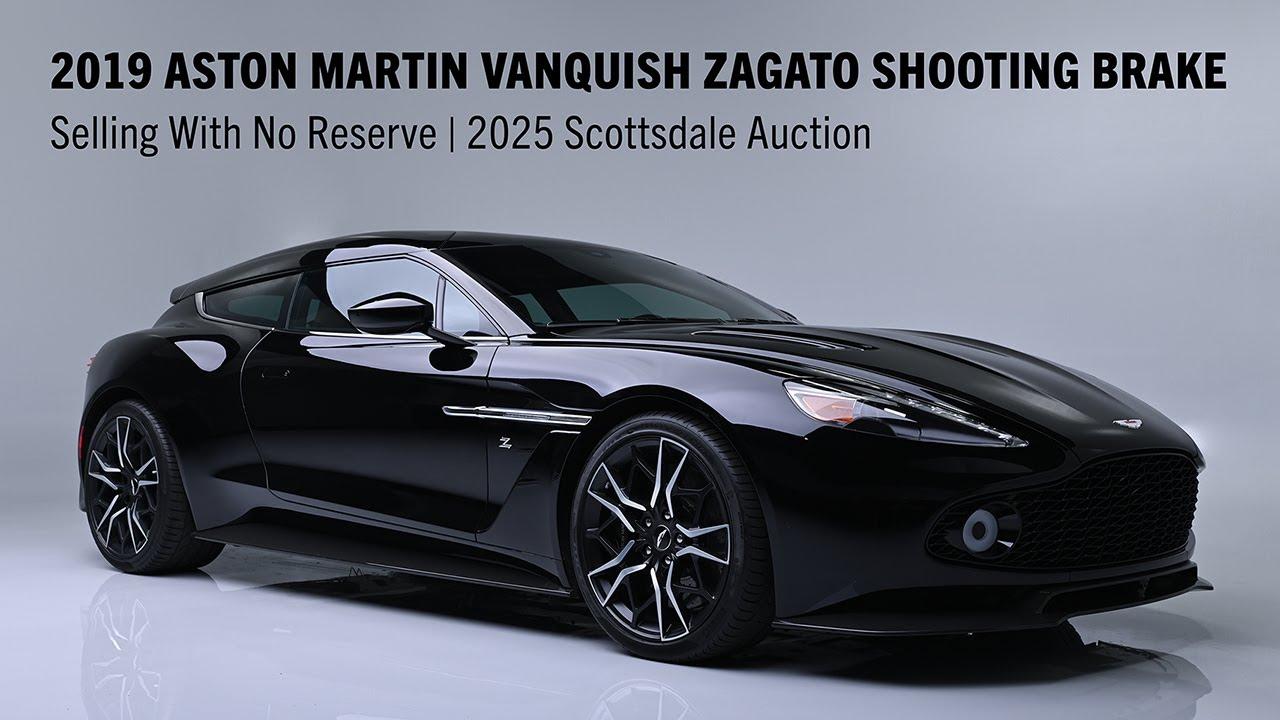 FIRST LOOK - 2019 Aston Martin Vanquish Zagato Shooting Brake - BARRETT-JACKSON 2025 SCOTTSDALE