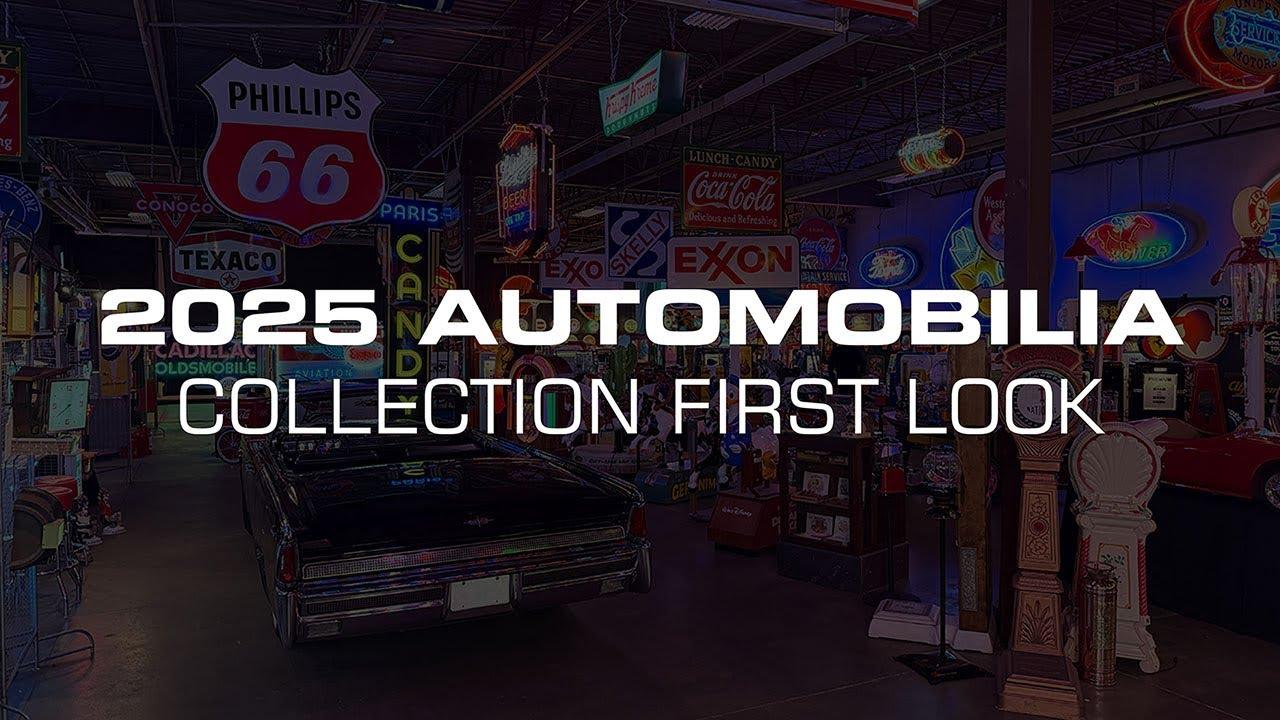 FIRST LOOK - 2025 Automobilia Collection - BARRETT-JACKSON 2025 SCOTTSDALE AUCTION