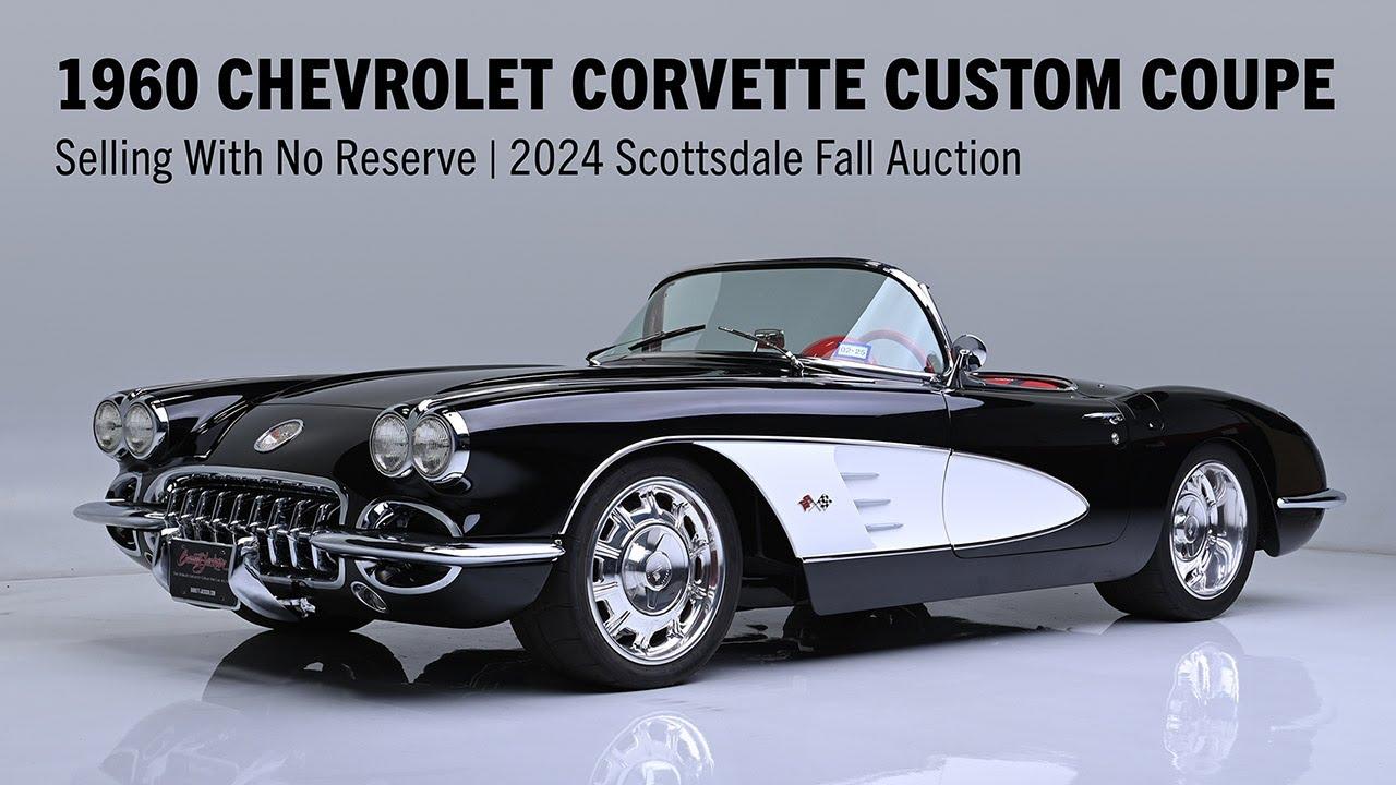 FIRST LOOK - 1960 Chevrolet Corvette Custom Convertible - BARRETT-JACKSON SCOTTSDALE FALL AUCTION