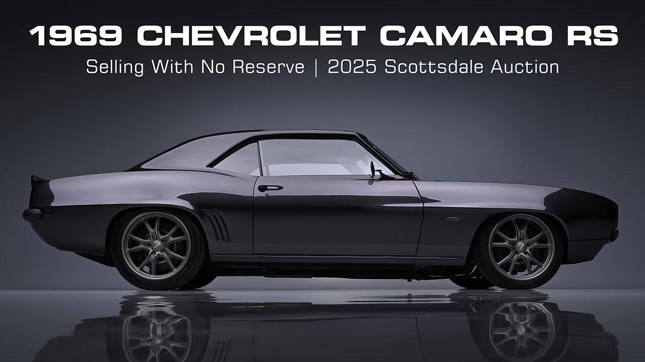 FIRST LOOK - 1969 Chevrolet Camaro Custom Coupe - BARRETT-JACKSON 2025 SCOTTSDALE AUCTION