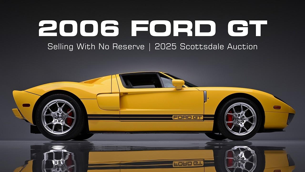 FIRST LOOK - 2006 Ford GT - BARRETT-JACKSON 2025 SCOTTSDALE AUCTION