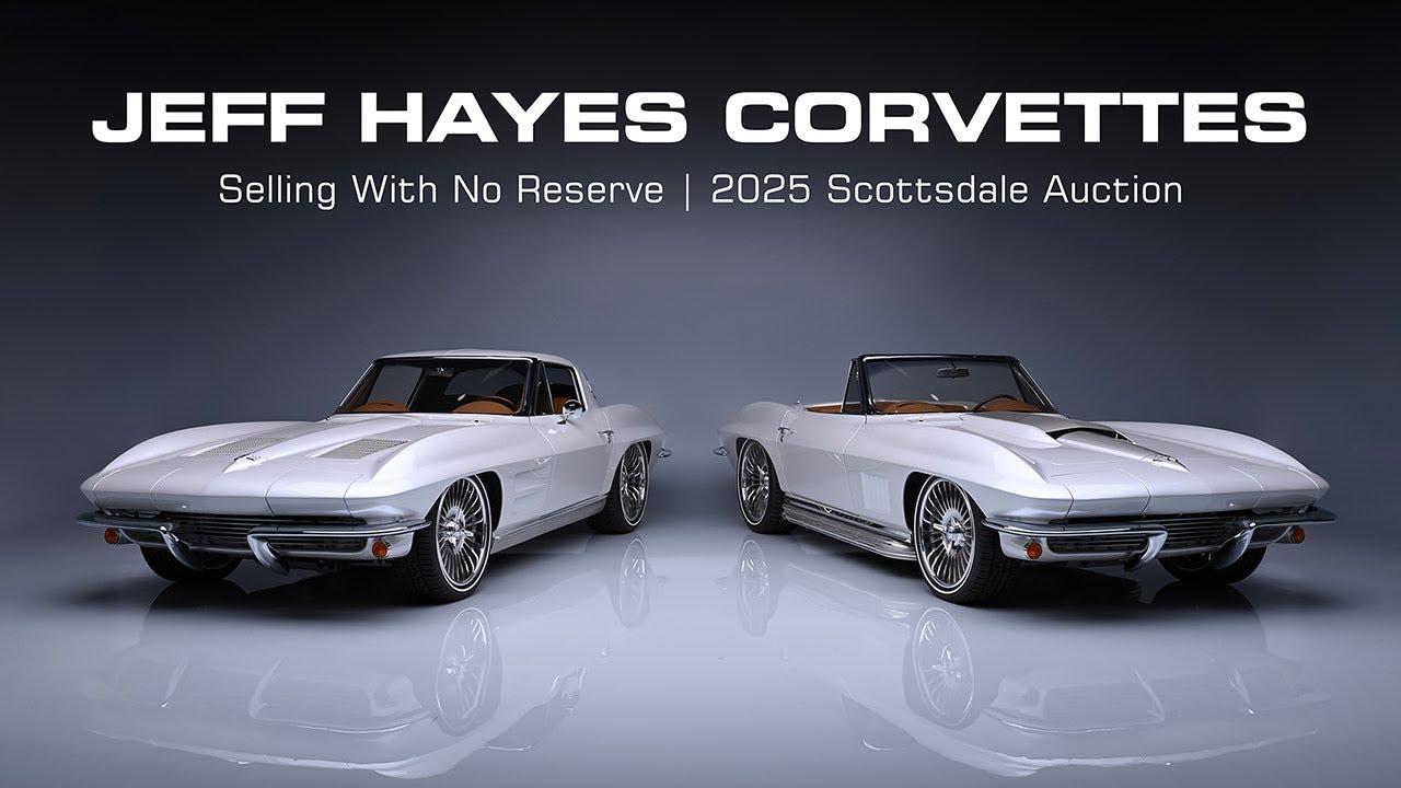 FIRST LOOK - Two Jeff Hayes Corvettes (1963 & 1967) - BARRETT-JACKSON 2025 SCOTTSDALE AUCTION